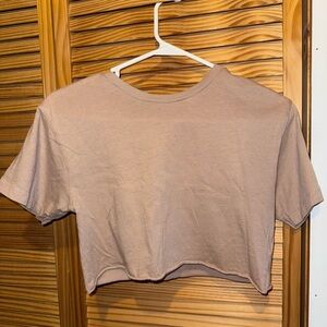 Garage Tan Crop Top